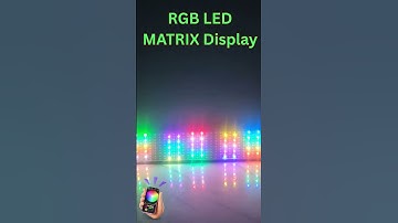 How to Make RGB Scrolling Text Display | WS2812 RGB LED Matrix Display | WS2812 + ESP8266 Project