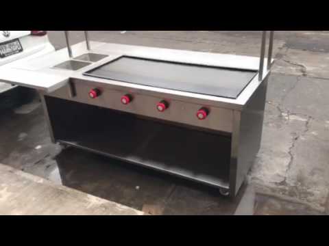 Mueble de acero inoxidable - YouTube