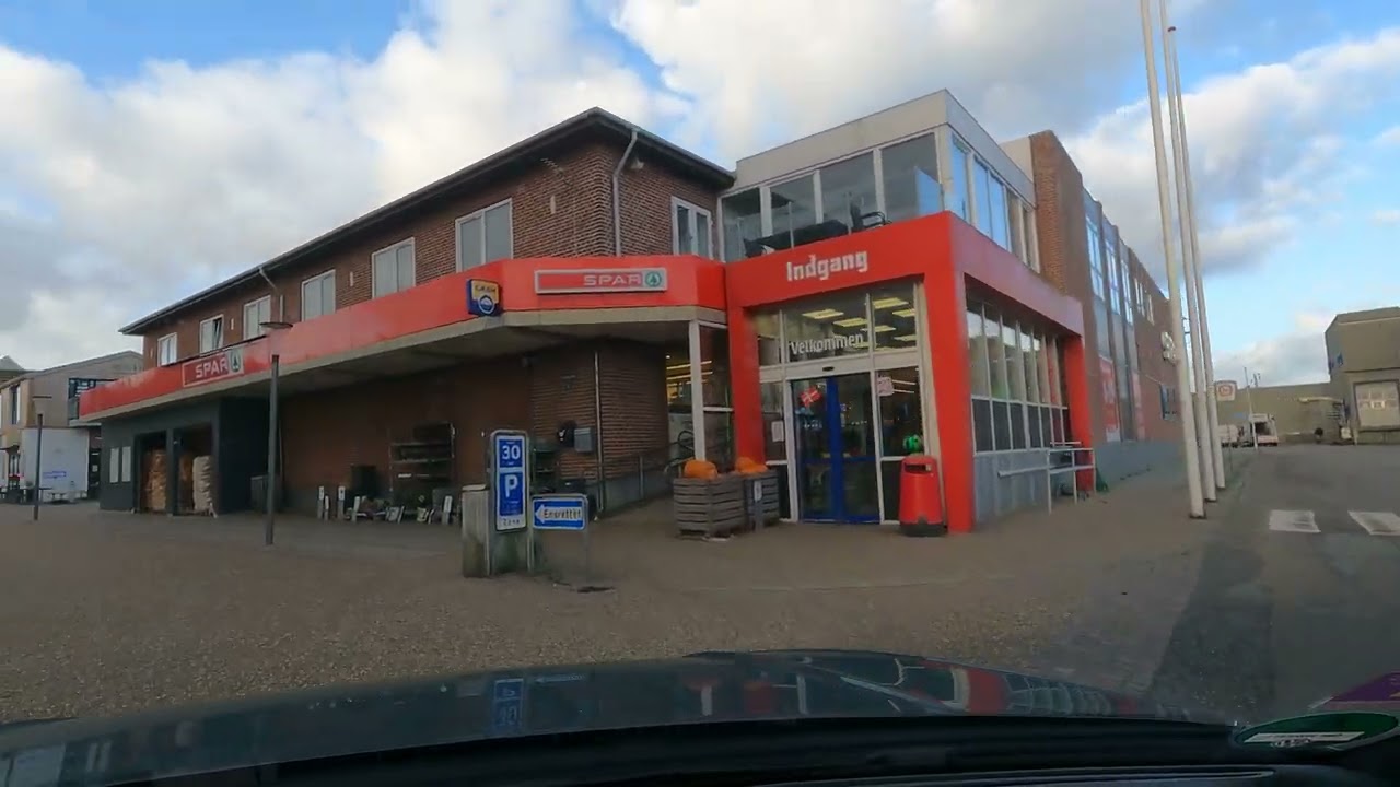 Hvide Sande Ortsdurchfahrt inkl. Einkaufsstraße