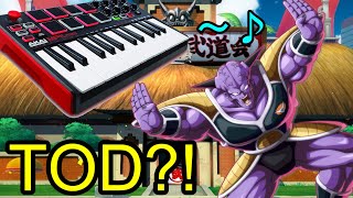 DBFZ: Ginyu Sparking TOD on a MIDI Keyboard!