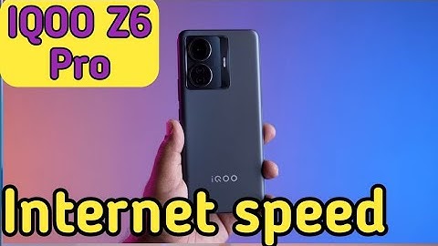 How To Set Internet Connection Setting In Iqoo Z6 Pro, Iqoo Z6 Pro,Show Network Speed