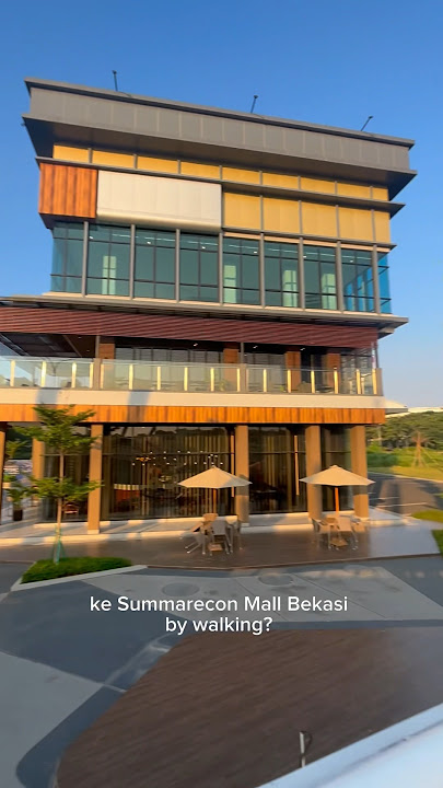 “Jalan Rahasia” dari Apartemen SpringLake ke Summarecon Mal Bekasi. Keren banget! #SummareconBekasi