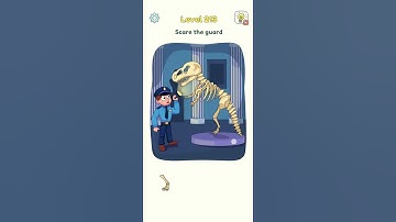 Dop3 : level 213: Scare the guard #shorts