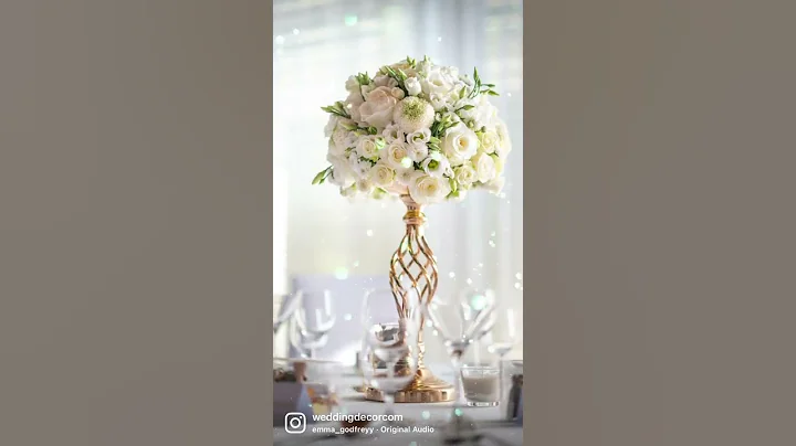 Wedding Decor Ideas | Floral Chandelier | Centerpiece Ideas