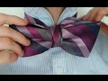 How to Tie a Bow Tie with a Regular Tie