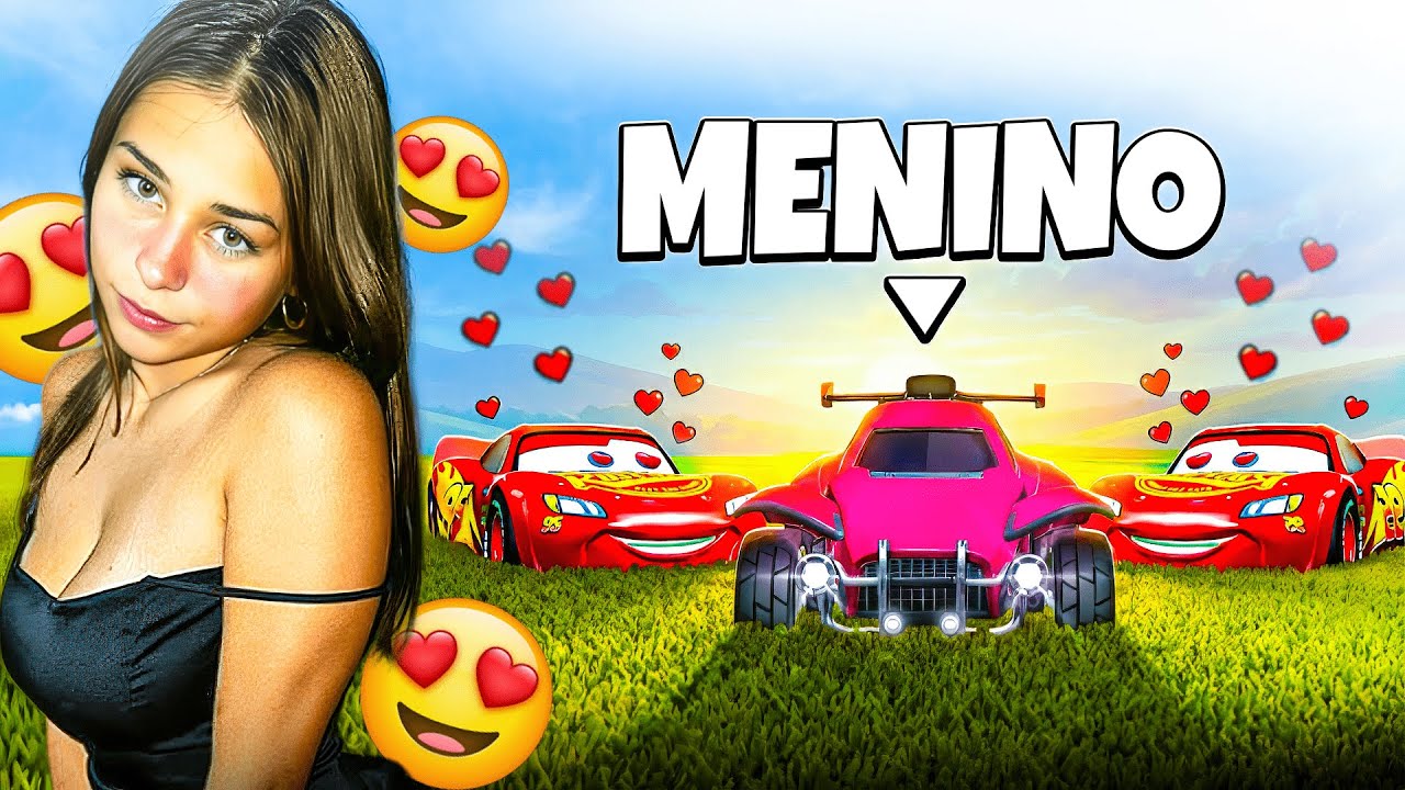 FINGI SER MENINA E TROLLEI GADOS NO ROCKET LEAGUE KKKKKKKK