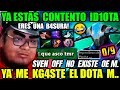 SUBSCRIPTOR LO HACE RENEGAR!😠SMASH JUEGA CON SUBS QUE LE HACEN PERDER SU DOTA X SU BAJEZA