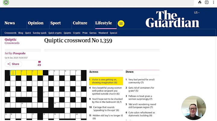 Guardian Quiptic Crossword (No. 1,359)