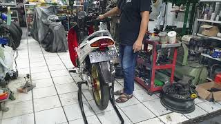 Cek sound SATRIA  2tak