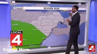 Metro Detroit weather forecast, Aug. 14, 2026  -- 4 p.m. Update
