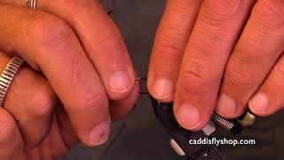 Tips for Tying Jigged Nymphs Part. 1 ( Mounting Bead, Wire and Thread)