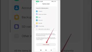 how to factory data reset Redmi phone #factorydatareset #redmi #reset #trending