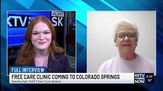 FULL INTERVIEW: Two-day clinic offering free healthcare services coming to Colorado Springs