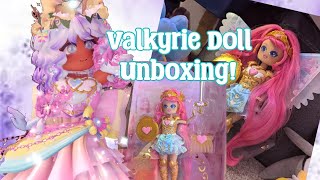 Valkyrie Doll Unboxing And Set Showcase - Royale High