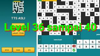 Kunci jawaban game tts asli level 36.37.38.39.40