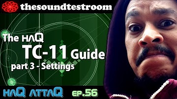 TC-11 for iPad and iPhone │ Tutorial part 3 Settings View - haQ attaQ 56