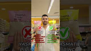Yasmin Pirinç ve Basmati Pirinç Karşılaştırılması #shorts Yasmin Pirinç ve Basmati Pirinç Karşılaştırılması #shorts