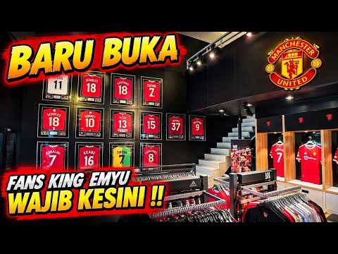 juragankoin88 x DUTA76 - GOKSSS! United Fan Shop Baru Buka, Isinya Jersey LEGEND Manchester United Semua! 😱