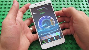 WiFi Internet Speed tested on Leagoo M5 Plus LTE smartphone