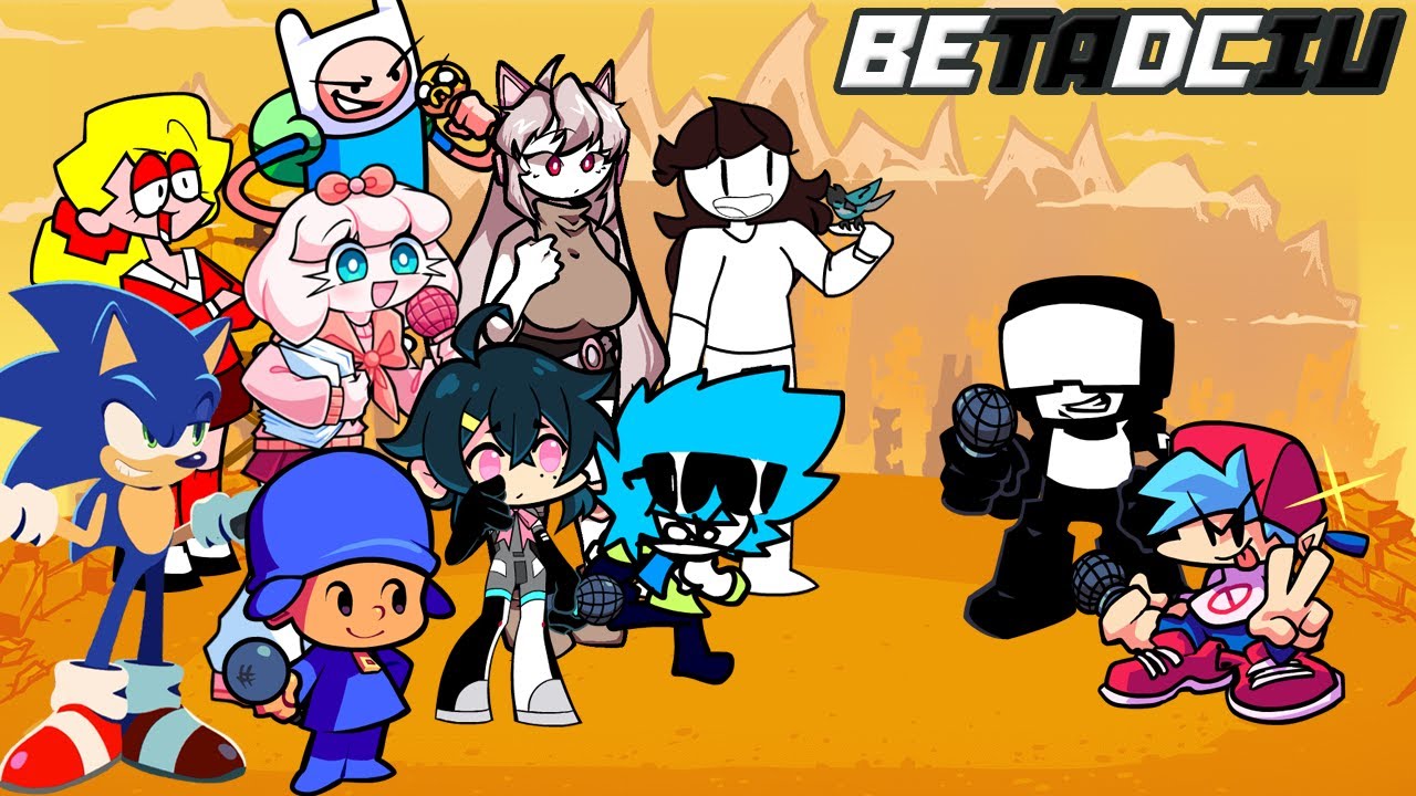 Guns But Every Turn Another Character Sings (FNF But Everyone Sings It)