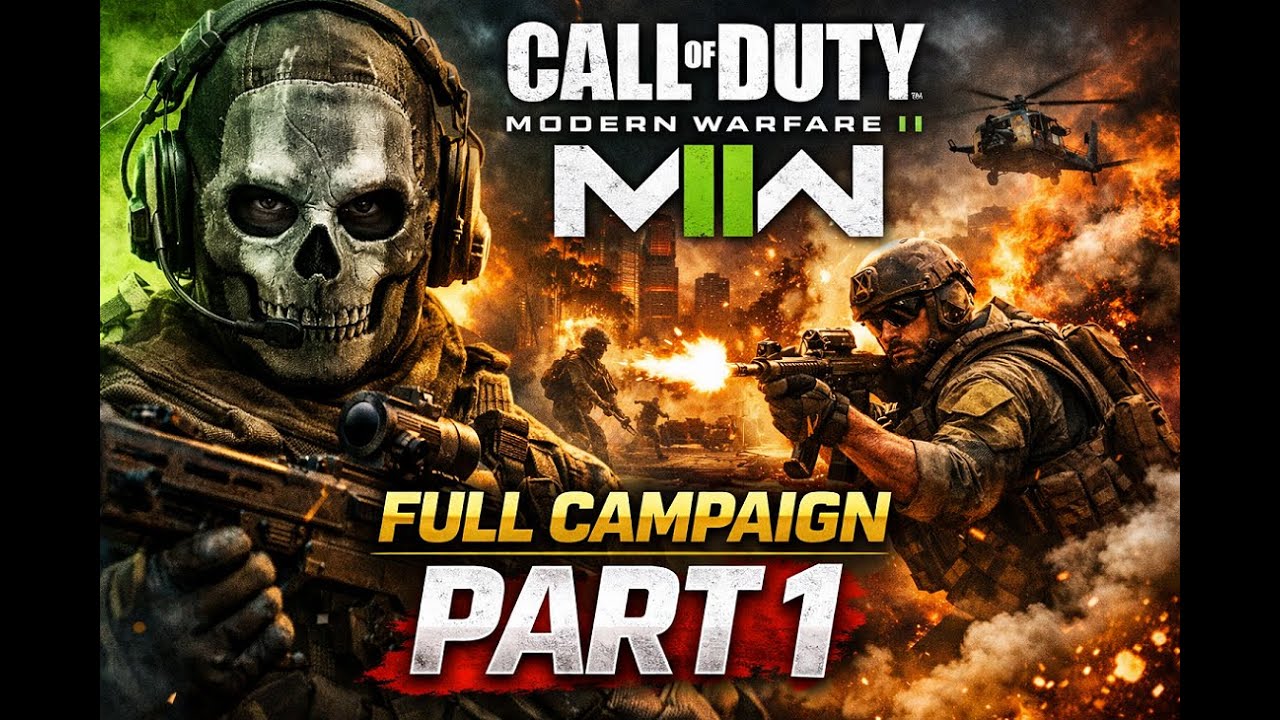Call of Duty: Modern Warfare II – Full Campaign Part 1 | Task Force 141 Begins | No Commentary