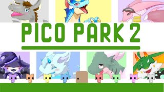 【PICO PARK2】 当たり判定がデカすぎるかも 【七つの大餅】 #picopark2