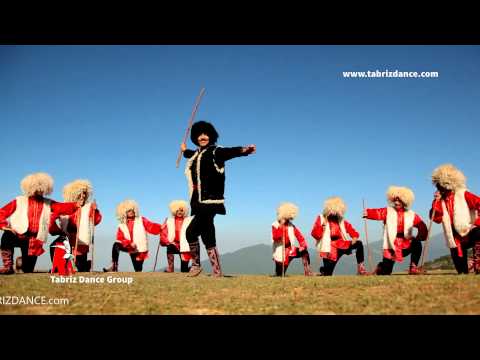 رقص آذری خان چوبان   azeri dance super khan choban