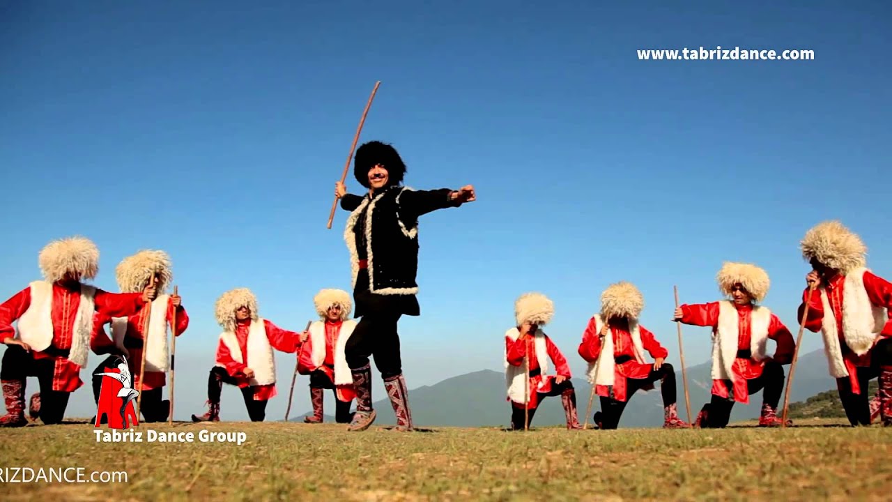رقص آذری خان چوبان   azeri dance super khan choban