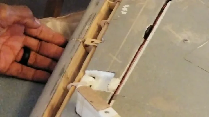 HSDJETS, F86, leading edge slat,  downward stop design mockup