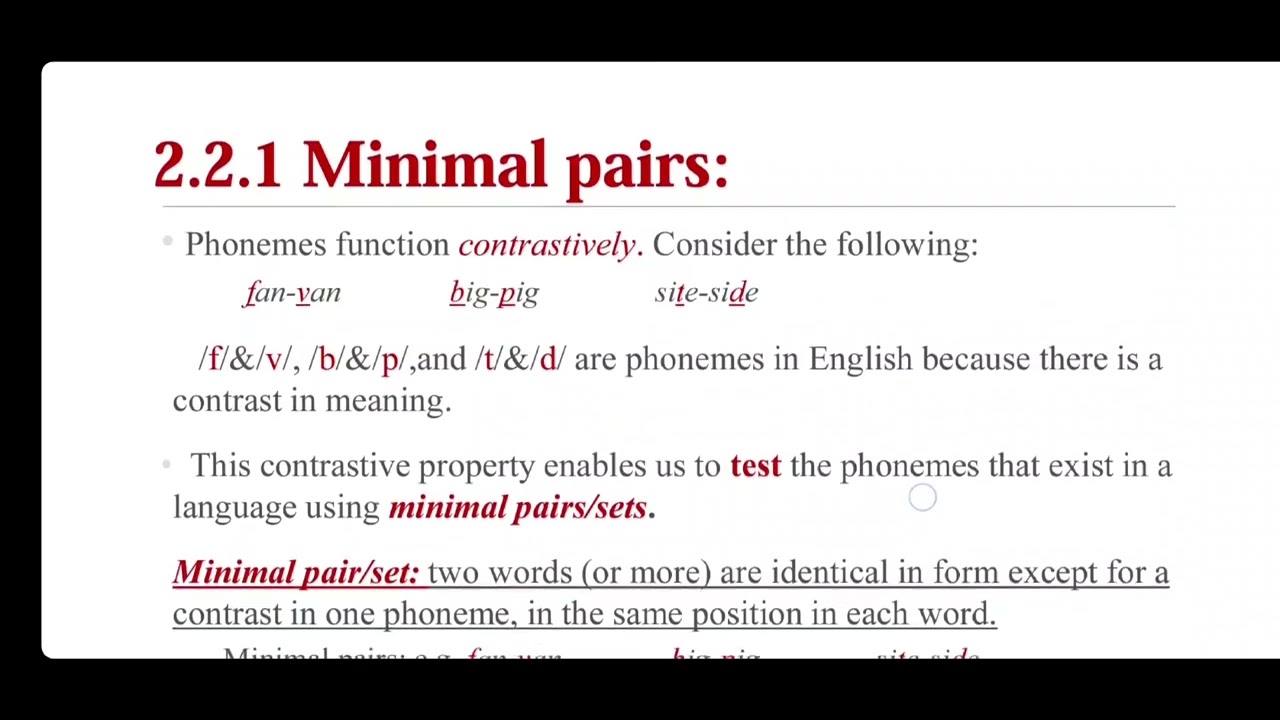 Phonetics Chapter 6 _ Phoneme & Allophone