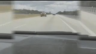 Viral video shows Florida Highway Patrol trooper racing Lamborghini