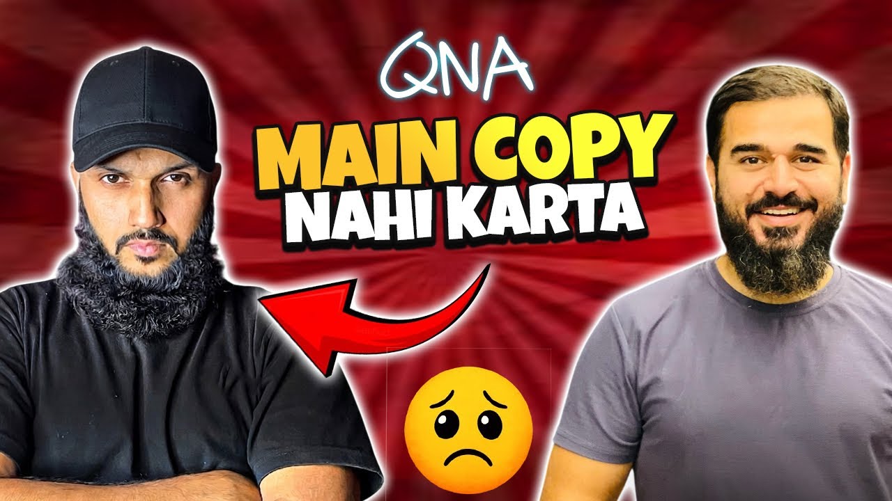 Mustafa Copy Kya Ma mustafa hanif ki copy karta hon? 🥺 cow kb aegi Hamari | QNA vlog ...