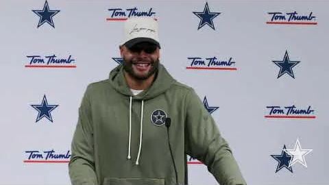 Dak Prescott: Postgame #DALvsLV | Dallas Cowboys 2025