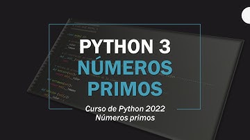 Python 3, números primos