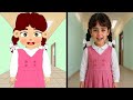 Wonder Ruby in Real Life | AI Cartoon Transformation