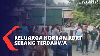 Keluarga Korban KDRT Serang Terdakwa #shorts