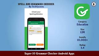 Super 10 Grammar Checker Android Apps screenshot 1