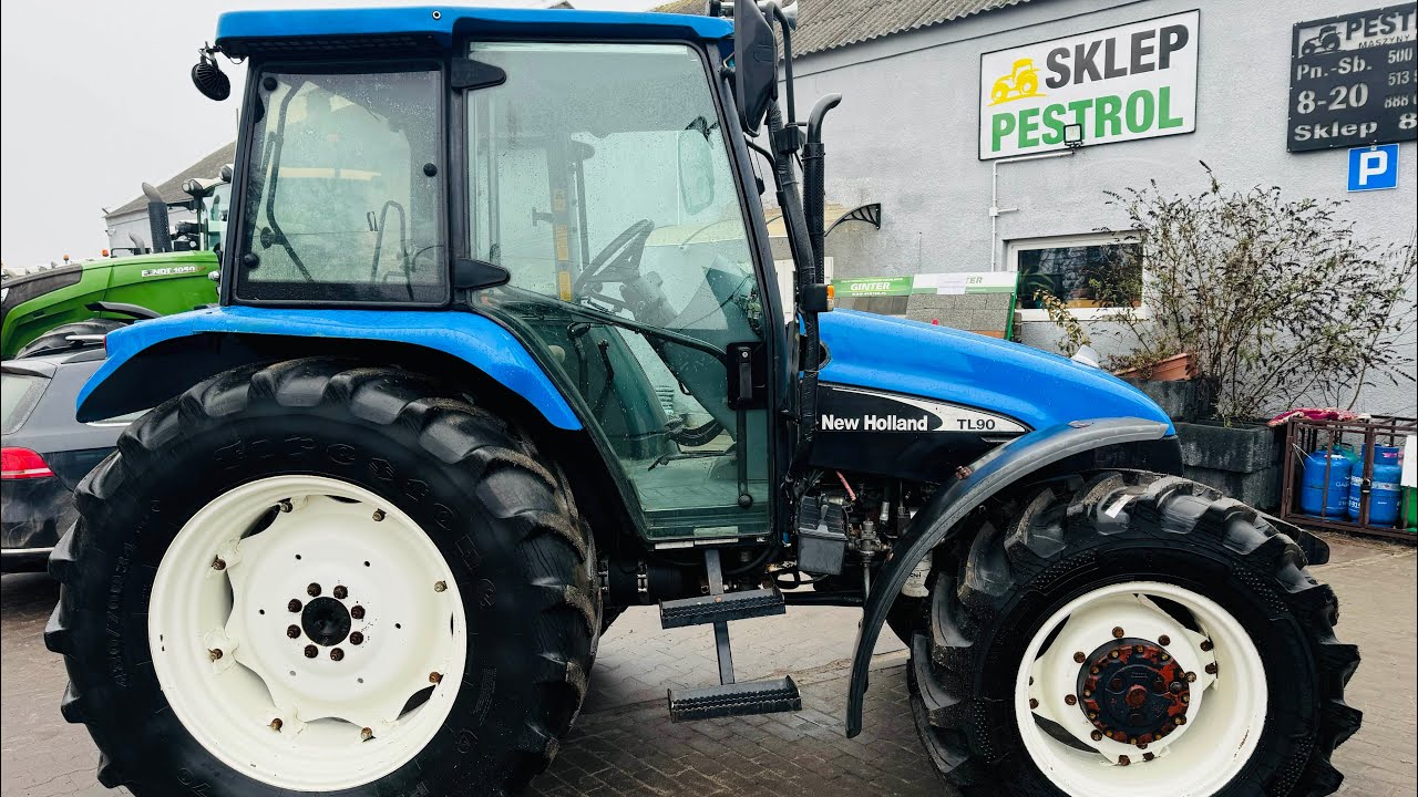 New Holland TL90, 90KM, 2004r, pneumatyka, prezentacja/review/for sale/na sprzedaż *PESTROL*