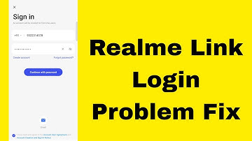 Realme Link App Login Problem Solve 