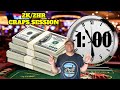 You got 2K and 2 Hours on the Craps Table! Can you make Profit?