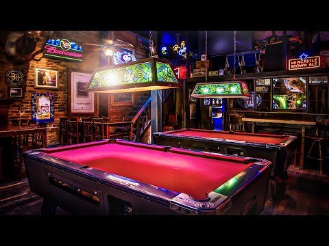Pool Hall Background Noise