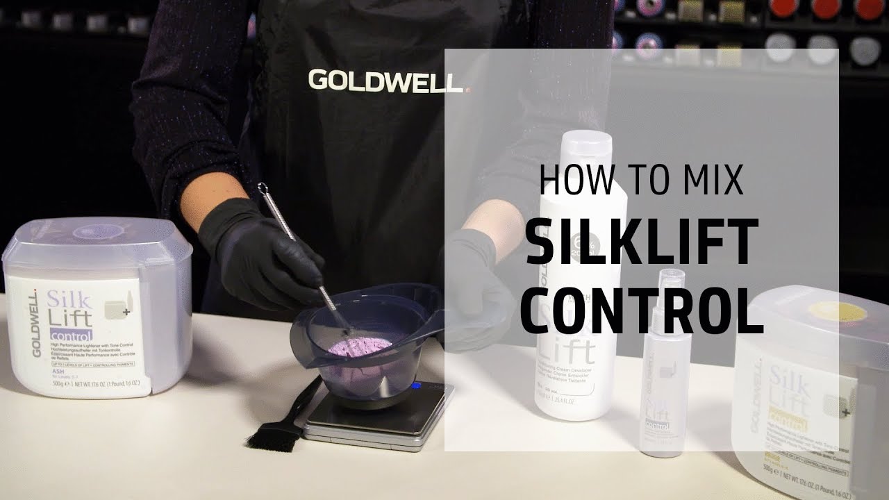 How to mix SilkLift Control highperformance lightener Goldwell