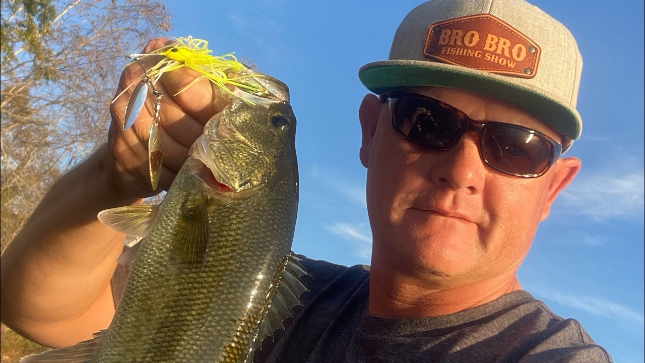 Cold water bass fishing!