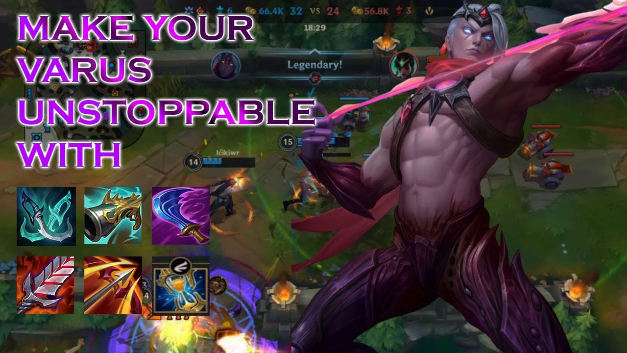 WILD RIFT | VARUS BACK TO THE GAME | Varus Gameplay | Guide & Build ...