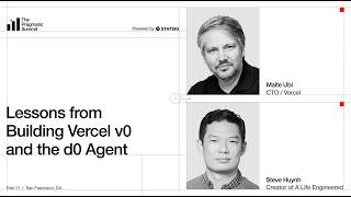 Lessons from building Vercel v0 and the d0 agent - The Pragmatic Summit