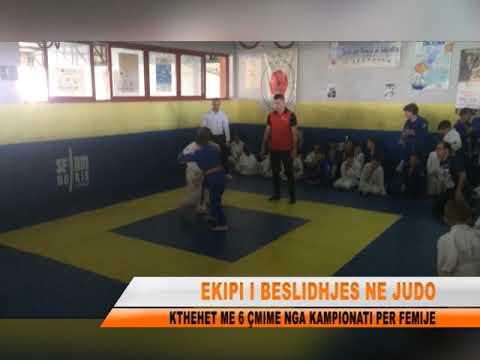 TVLEZHA EKIPI I BESLIDHJES NE JUDO KTHEHET ME 6 ÇMIME NGA KAMPIONATI PER FEMIJE