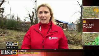 WHOI ABC Peoria - Midwest and Southern Tornadoes - Interview with Holly Baker | 12.16.21