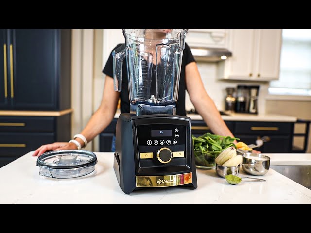 Vitamix Ascent Series A3500 Blender Gold Label Matte Navy