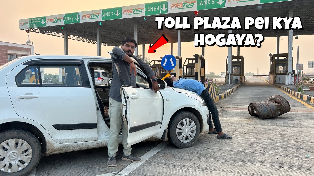Toll Plaza Pei Galti Kardi🤯/ Toll Plaza Pei Nuksan / Toll Plaza Pei Hua Accident 