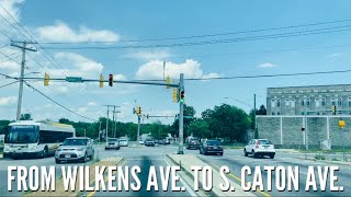 From Wilkens Ave to S Caton Ave Baltimore Maryland